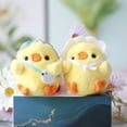 thumbnail image 2 of POINTERTECK Jouet en Peluche Poussin Pendentif Poupée Créative Accessoires de Sac de Poupée, 2 of 6