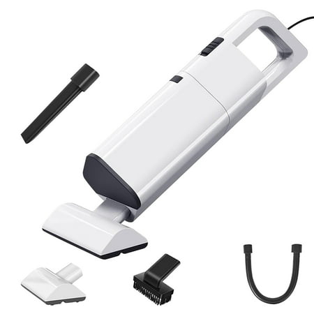 

Tepsmf Vacuum Cleaner Car Vacuum Cleaner 12V Wireless High Power 120W Dual Purpose Vacuum Cleaner