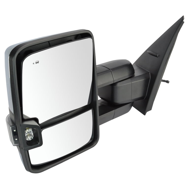 TRQ Chrome Heated Power Side Mirror RH Right for 03-06 Toyota Tundra Truck MRA05354