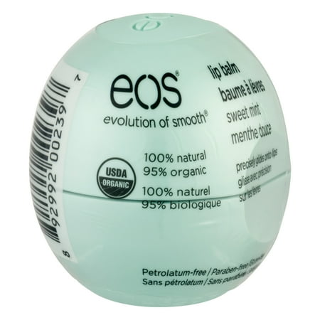 eos Organic Sweet Mint Lip Balm, 0.25oz