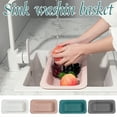 thumbnail image 2 of Utoimkio Collapsible Colander Over the Sink Drain Strainer Basket,Expandable Fruits and Vegetables Wash Kitchen Sink Strainer,Multifunctional Retractable Plastic Kitchen Sink Strainer Basket, 2 of 4