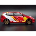 thumbnail image 4 of Open Box 2007-2011 HONDA CIVIC TYPE R EP3 MOTUL 1:64 SCALE COLLECTIBLE DIECAST MODEL CAR, 4 of 8