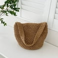 thumbnail image 3 of Zhengup Korean Handmade Woven Bag, Fashionable Grass Woven Bag, Woven Bag, Water Bucket Bag, Beach Vacation Bag, 3 of 6