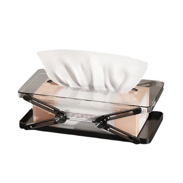 BotaniNest Adjustable Height Tissue Storage Tissue Dispenser Suitable For Living Room Bedroom Dining Room And Home Use.