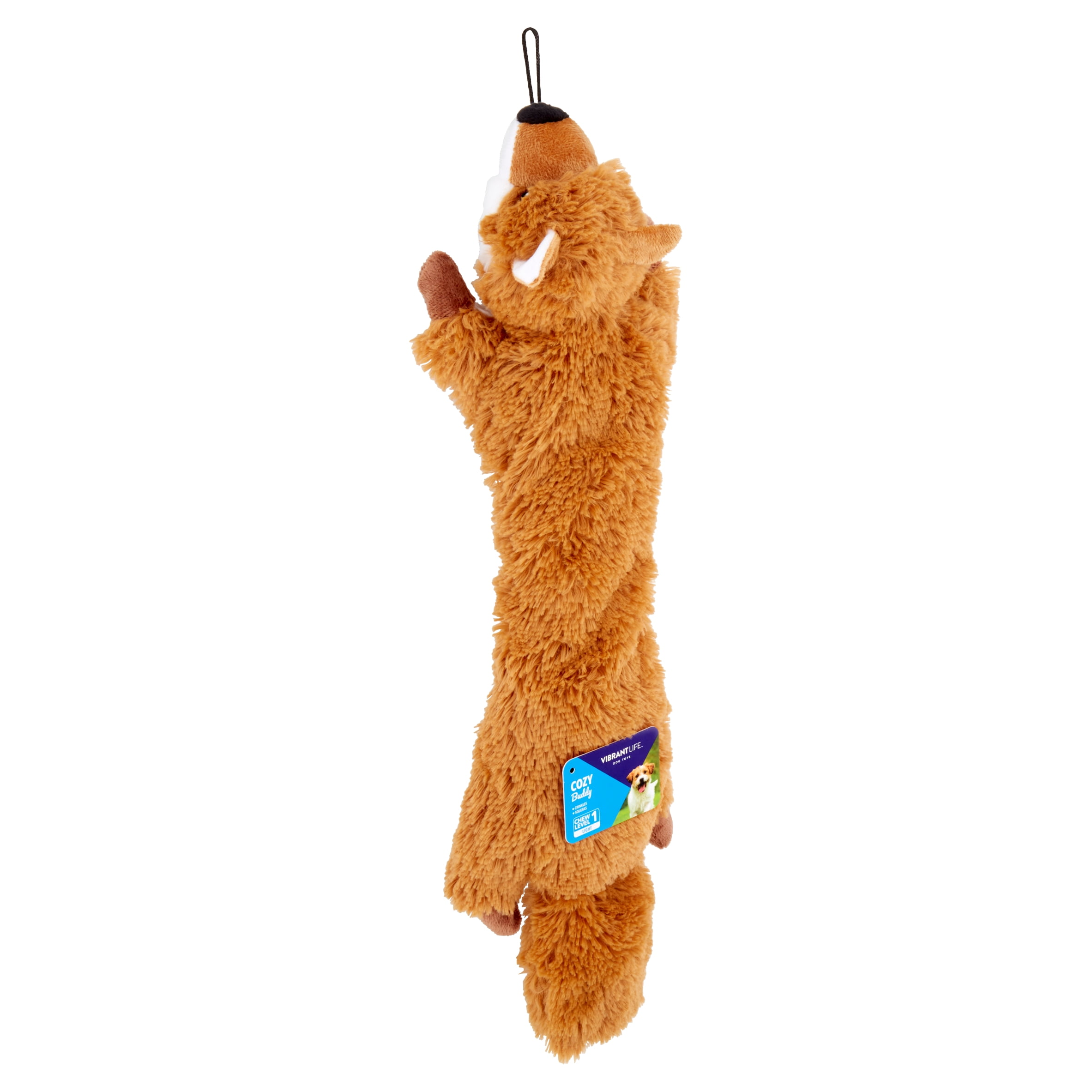 stuffed fox dog toy