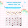 thumbnail image 3 of Minnieouse 1 juego de envolturas navideñas para uñas Dibujos animados Niños adorables Kit de manicura Regalos Pinceles de maquillaje y herramientas PNT-16-01 Minnieouse CE011465-01, 3 of 6