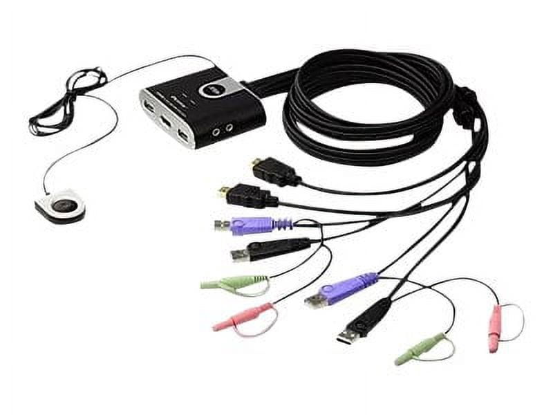 ATEN KVM Switch - 2 Computer(s) - WUXGA - 1920 x 1200
