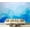 Color3, variant on Peel and Stick Wallpaper abstract blue ocean waves watercolor painting Modern Art Wall Mural Decor Self Adhesive and Removable 100in x 144in