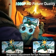 Portable DVD Player with 4000mAh rechargeable battery,Desktop CD/DVD Player Built-in Dueal Speakers,Support Bluetooth/AUX/AV/USB Connection, 7-Inch 1024*600 HD Screen