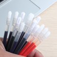 thumbnail image 4 of Genkky 10Pcs G2 Refill Plastic Gel Pen Refills Length 9.9cm Writing Point 0.5mm Ink Colors Red Black Blue Ink Pens For School 20 Pcs Refills Red, 4 of 4
