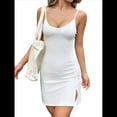 thumbnail image 3 of Vestido Mini Básico con Tirantes Finos Ajustables para Mujer XL, 3 of 8