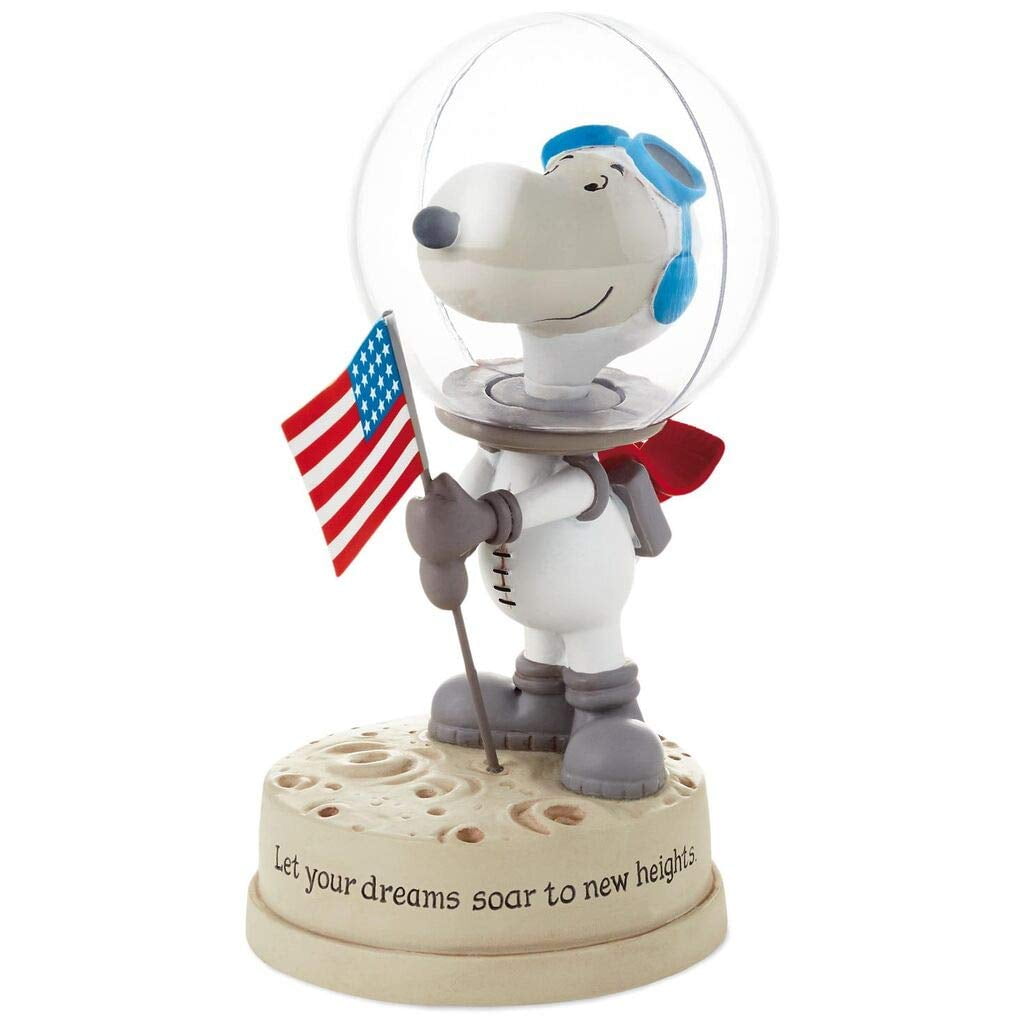 Anhänger Figur von Hallmark Christmas Peanuts Neu Snoopy Astronaut Apollo