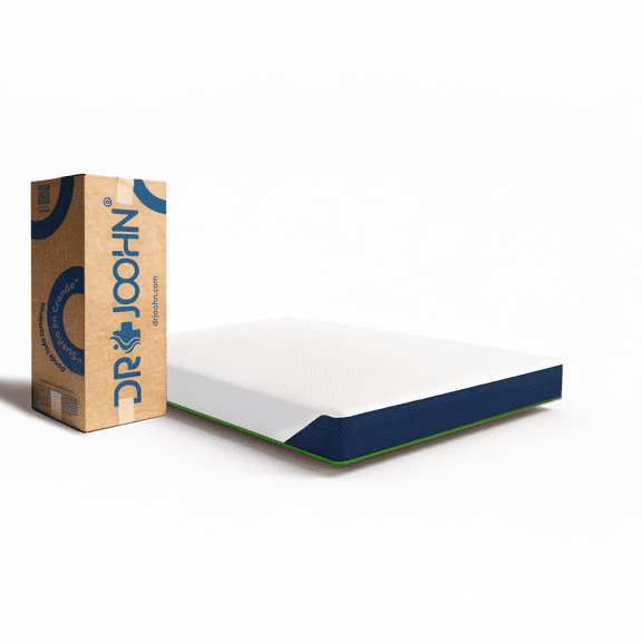 Colchón en Caja Individual Zen Confort DR JOOHN 20cm, Memory Foam Semi Firme para Todas las Edades.