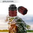 thumbnail image 3 of 14mm Motorcycle Slider Frame Aluminum Alloy Wheel Fairing Protection Crash Pad Protector Guard 41mm 47mm Red 2 Pcs, 3 of 7