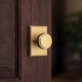thumbnail image 7 of Kwikset 730SOKTRCT-4 Sora Privacy Door Knob Set - Brass, 7 of 7