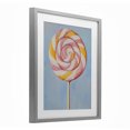 thumbnail image 2 of Stupell Industries Contemporary Lollipop with Pink & Orange Swirl Gray Framed Print Under Glass, 13 x 16, by The Prints Vibe, 2 of 8