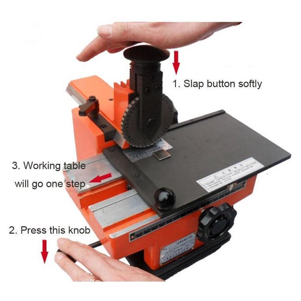 4mm Marking Machine Semi-Automatic Sheet Embosser (Item#211018) - Walmart.com