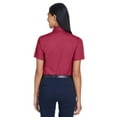 thumbnail image 2 of Harriton M500SW Ladies Easy Blend Short-Sleeve Twill Shirt with&nbsp;Stain-Release, 2 of 3