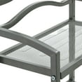 thumbnail image 5 of Household Essentials 2-Tier Metal Wall Mount Bathroom Storage Rack, Silver, 5 of 7