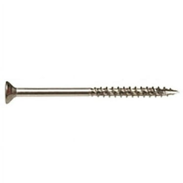 No. 10 x 3 in. Star Flat Head Stainless Steel Deck Screws, 5 lbs - Pack of 330