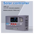 thumbnail image 2 of Solar Controller 12/24Volt Automatic Identification Solar ReCharger LCD Display Regulator Dual-USB Solar ReCharge Controller ,Easy to Operate, 2 of 7