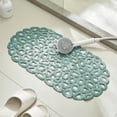 thumbnail image 6 of Up to 50% off Kbndieu Bath Tub and Shower Mat, Non Slip Bath Mat with Drain Holes and Suction Cups for Bathroom Stall and Tub Floor, Bathroom Essentials (Green), 6 of 6