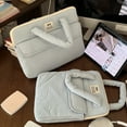 thumbnail image 4 of Laptop Bag for 11 13 14 15 15.6inch Women With Shock Absorbing Padding Spacious Compartment & Top Carry Handle, 4 of 19