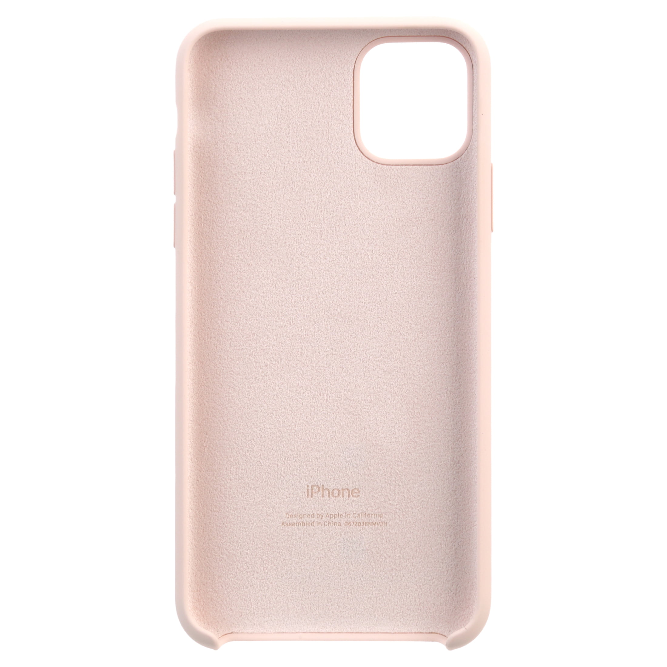 Apple - iPhone 11 Pro Max Silicone Case - Pink Sand