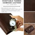 thumbnail image 3 of FabricLA Genuine Leather Tooling and Crafting Sheets | Heavy Duty Full Grain Cowhide (3.20mm) 6X12 - Arizona Brown, 3 of 5