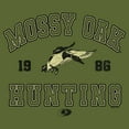 thumbnail image 2 of Men's Mossy Oak 1986 Hunting Logo Graphic Tee Military Green X Large, 2 of 4