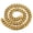 Gold 12mm, variant on 12/15mm High Polished Cut Curb Chain Stainless Steel Mens Necklace or Bracelet-Black-15mm-20inch or 50cm