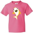 thumbnail image 3 of Inktastic Cute Shark, Little Shark, Yellow Shark Youth T-Shirt, 3 of 5