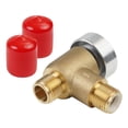 thumbnail image 1 of Valve RV Vacuum Breaker Check Valve Brass RV Check Valve Backflow Preventer  Vacuum Breaker Improve Freshwater 1/2” NPT Male Threads, 1 of 5