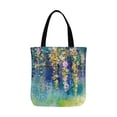 thumbnail image 2 of ASHLEIGH Abstract Floral Watercolor Painting Spring Flower Canvas Reusable Tote Bag Durable Shopping Tote Bags Book Bags for Women Men Kids, 2 of 3