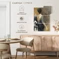 thumbnail image 5 of Elephant Stock Opening Night I Wall Art - Vertical Multi Panel Canvas - Living Room Wall Decor - People Multi Panel - Brown And Black Decor By Albena Hristova - 48" x 74", 5 of 8