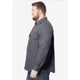 thumbnail image 4 of Boulder Creek By Kingsize Men's Big & Tall  Long Sleeve Denim And Twill Shirt, 4 of 6