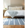 thumbnail image 4 of Sabrina Soto Casa Collection Area Rug - Madrid (8' 3" x 10' Rectangle Navy Blue/Ivory), 4 of 8