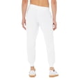 thumbnail image 2 of Bella + Canvas - Pantalón de Chándal para Adultos Unisex (Blanco) Bella + Canvas UTPC4884_white, 2 of 3