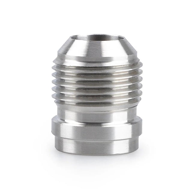 1pcs AN6 AN8 AN10 AN12 AN16 AN20 Male Billet Stainless Steel Straight Male Weld Fitting Adapter Weld Bung Nitrous Hose Fitting~1109