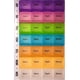 thumbnail image 1 of Pastillero de 7 días con 28 compartimentos, organizador de pastillas, gran capacidad para medicamentos, vitaminas, aceite de pescado y suplementos - Multicolor, 1 of 5