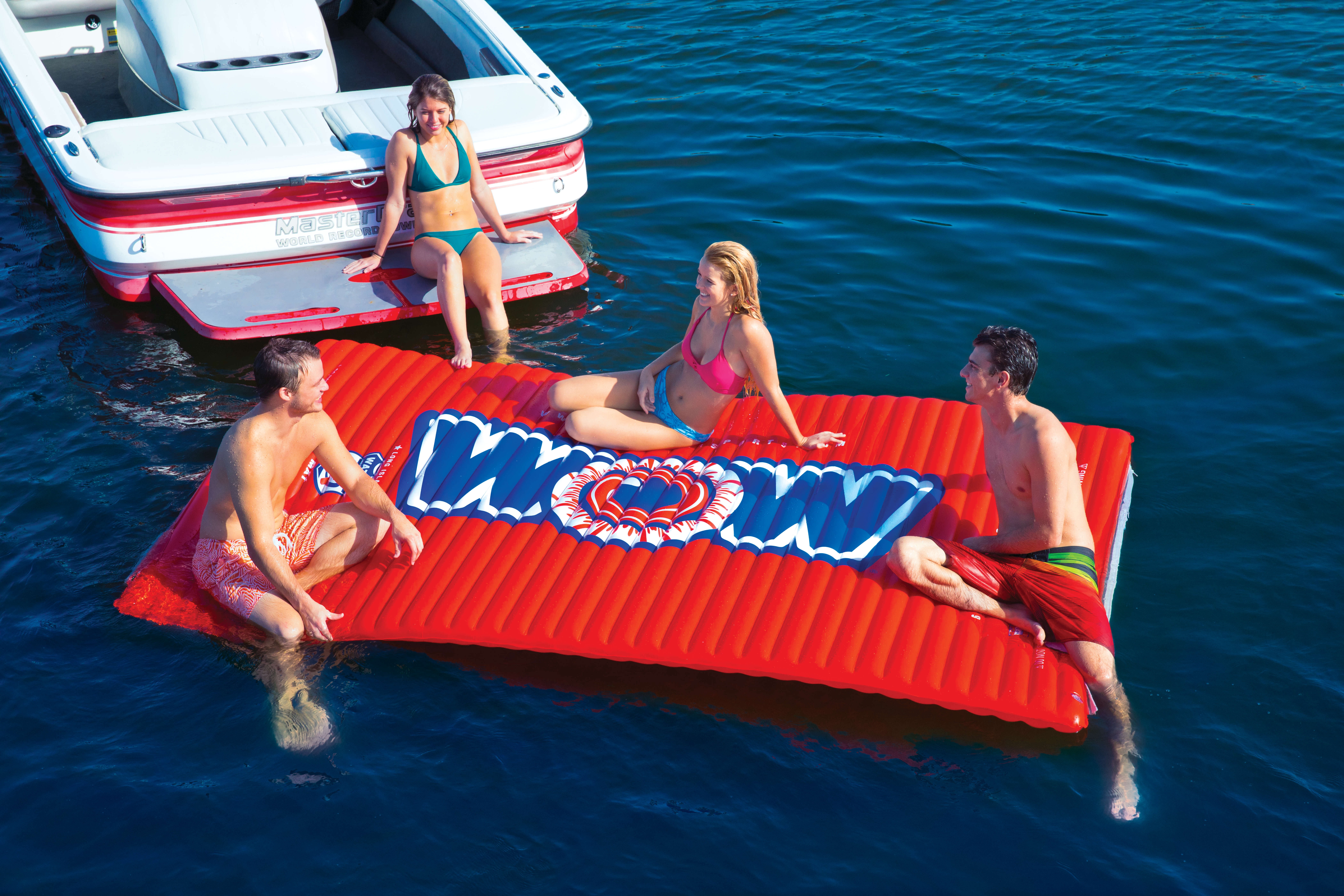 WOW SPORTS Water Walkway - Red, Lake & Pool Float