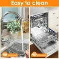 thumbnail image 5 of Grusce 2Pcs Square Air Fryer Rack 8 inch Stainless Steel Dehydrator Rack Stackable Air Fryer Racks Heat Resistant Square Racks Air Fryer Accessories Dishwasher Safe for Square Air Fryer Oven, 5 of 5