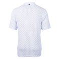 thumbnail image 3 of Men's Cutter & Buck White Albuquerque Isotopes Big & Tall Virtue Eco Pique Tile Print Recycled Polo, 3 of 3