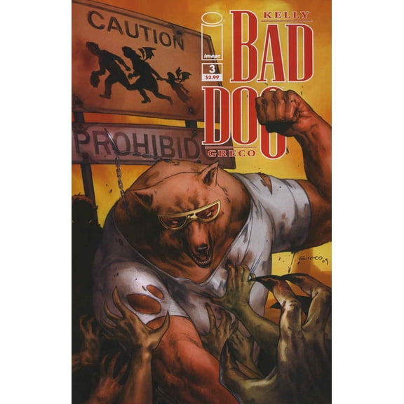Bad Dog #3 VF ; Image Comic Book