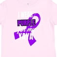 thumbnail image 4 of Inktastic I Wear Purple for My Yaya Pancreatic Cancer Awareness Boys or Girls Toddler T-Shirt, 4 of 5