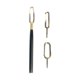 thumbnail image 1 of Herramienta de pulido de bucle para tallar cerámica, reutilizable para reparar arcilla, herramienta de tallado y modelado de arcilla para talladores d, 1 of 9