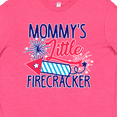 thumbnail image 4 of Inktastic Mommys Little Firecracker with Rocket and Fireworks Youth T-Shirt, 4 of 5