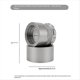 thumbnail image 2 of Distribuidor de Café Ajustable de 53 mm, Antideslizante, con Aguja Gris., 2 of 5