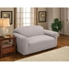 TexStyle Wavy Stretch Loveseat Slipcover