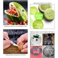 thumbnail image 5 of DIYSELF 1 Pcs Craft Knife with 11 Stainless Steel Blades Kit, 1 Steel 15MM Ruler (Silver), 5 of 5